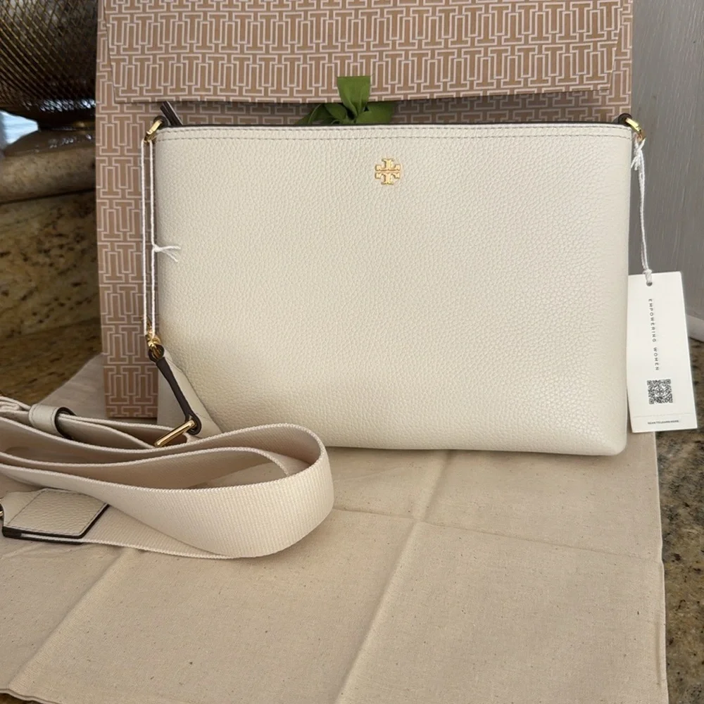New Tory Burch Swingpack BLAKE new ivory